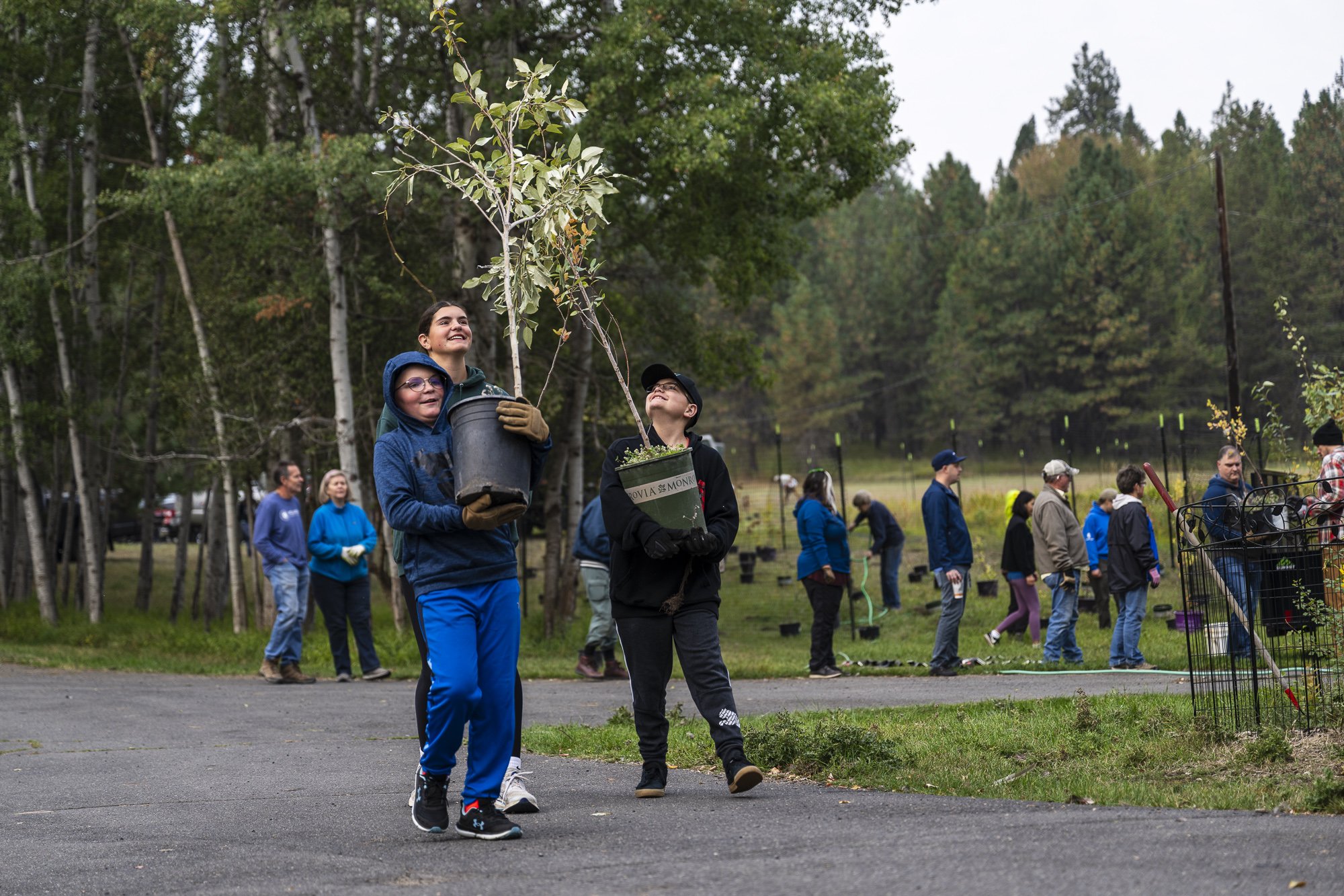Restoration Day at Little Spokane River