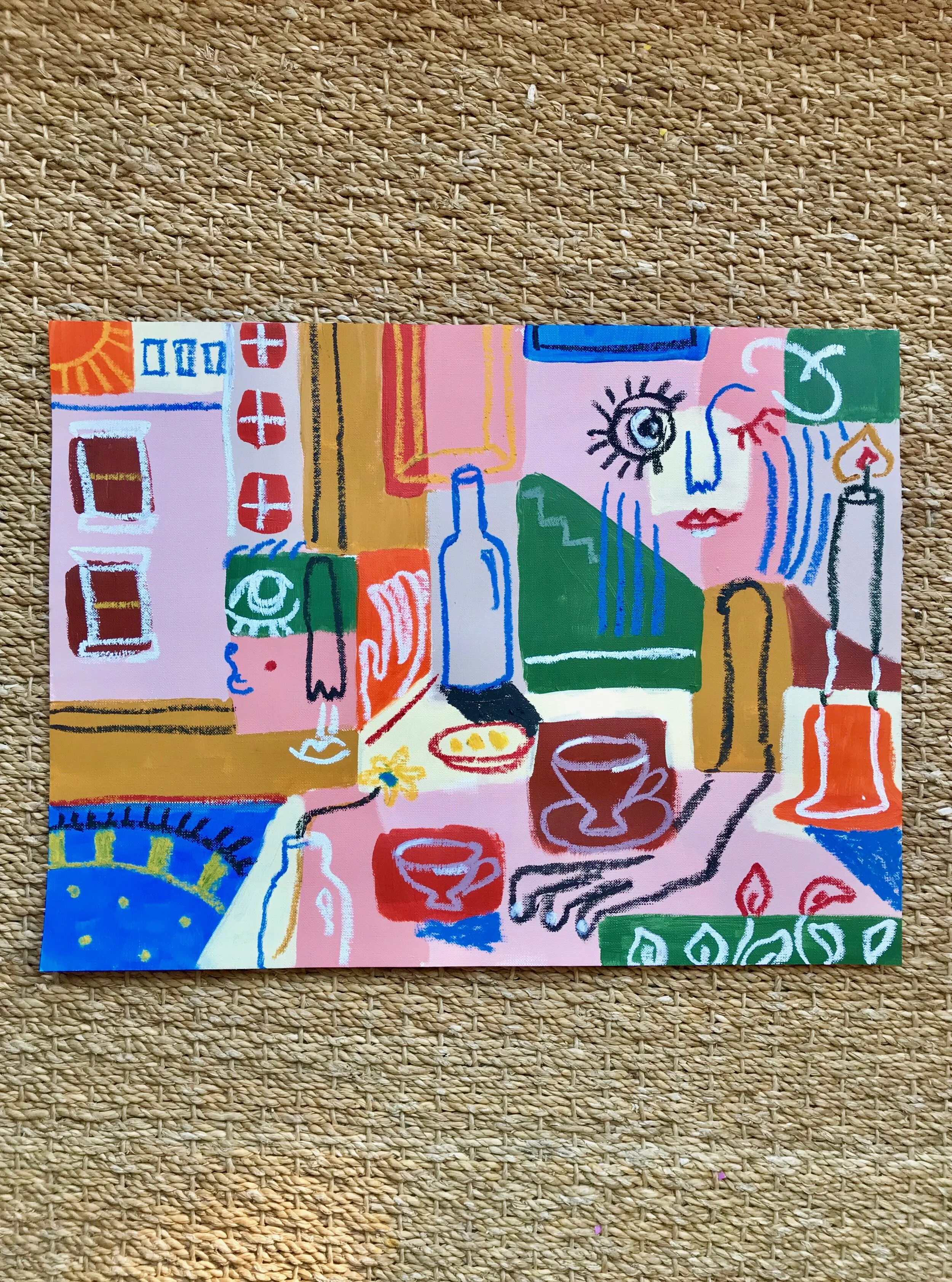 "Seasonal II" Painting