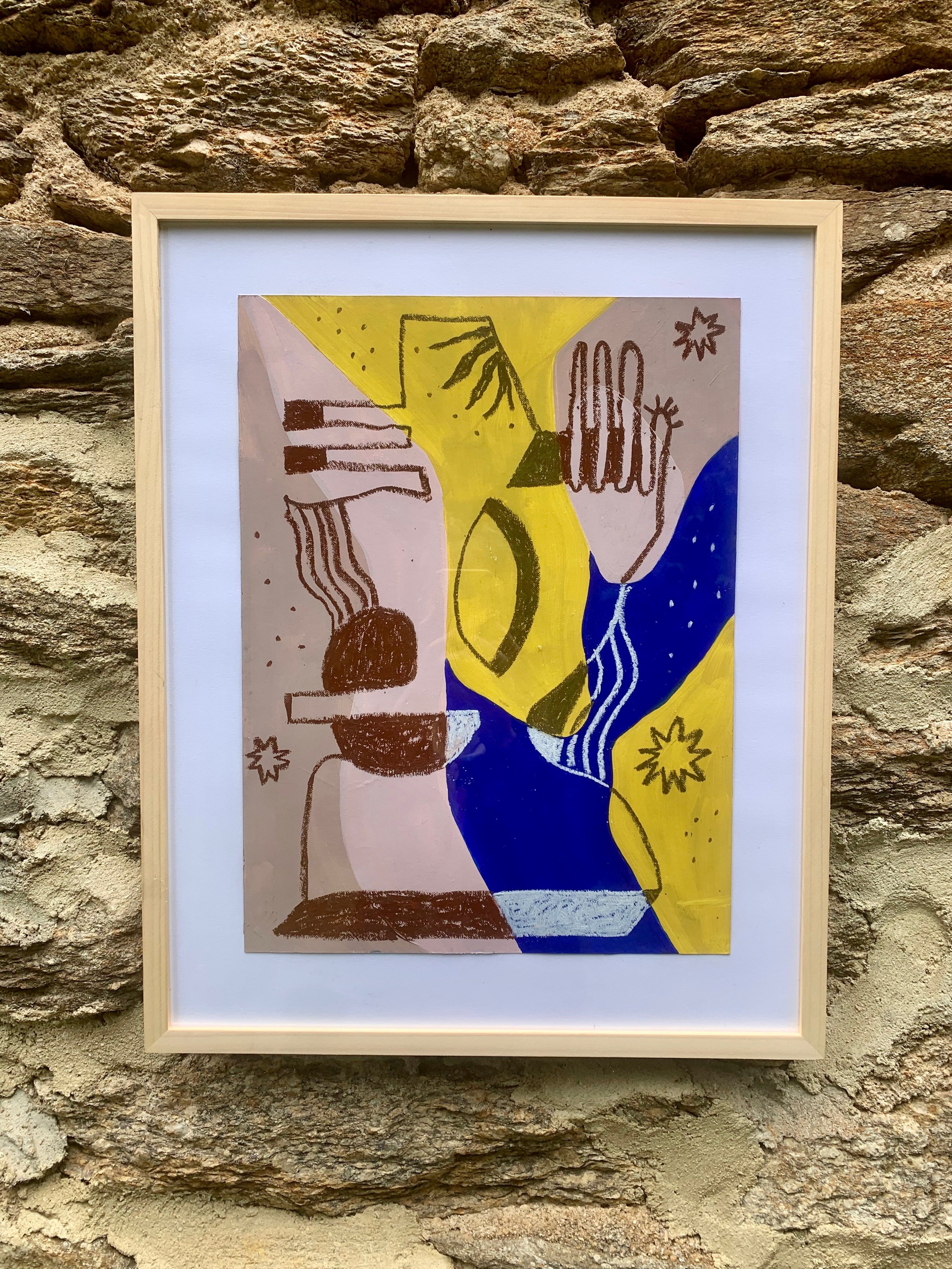 Monument at Dusk Painting