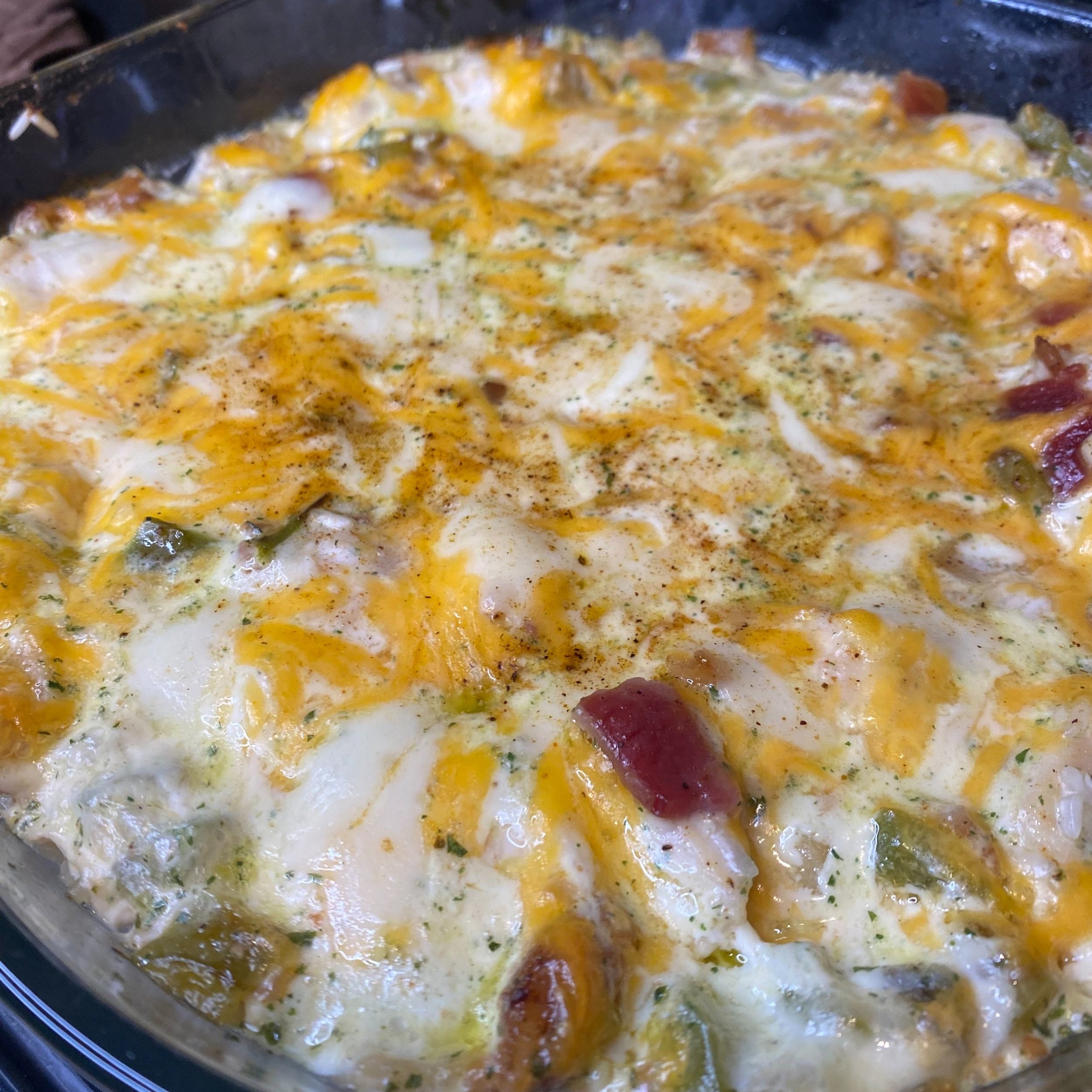 Ranch Chicken and Rice Bake