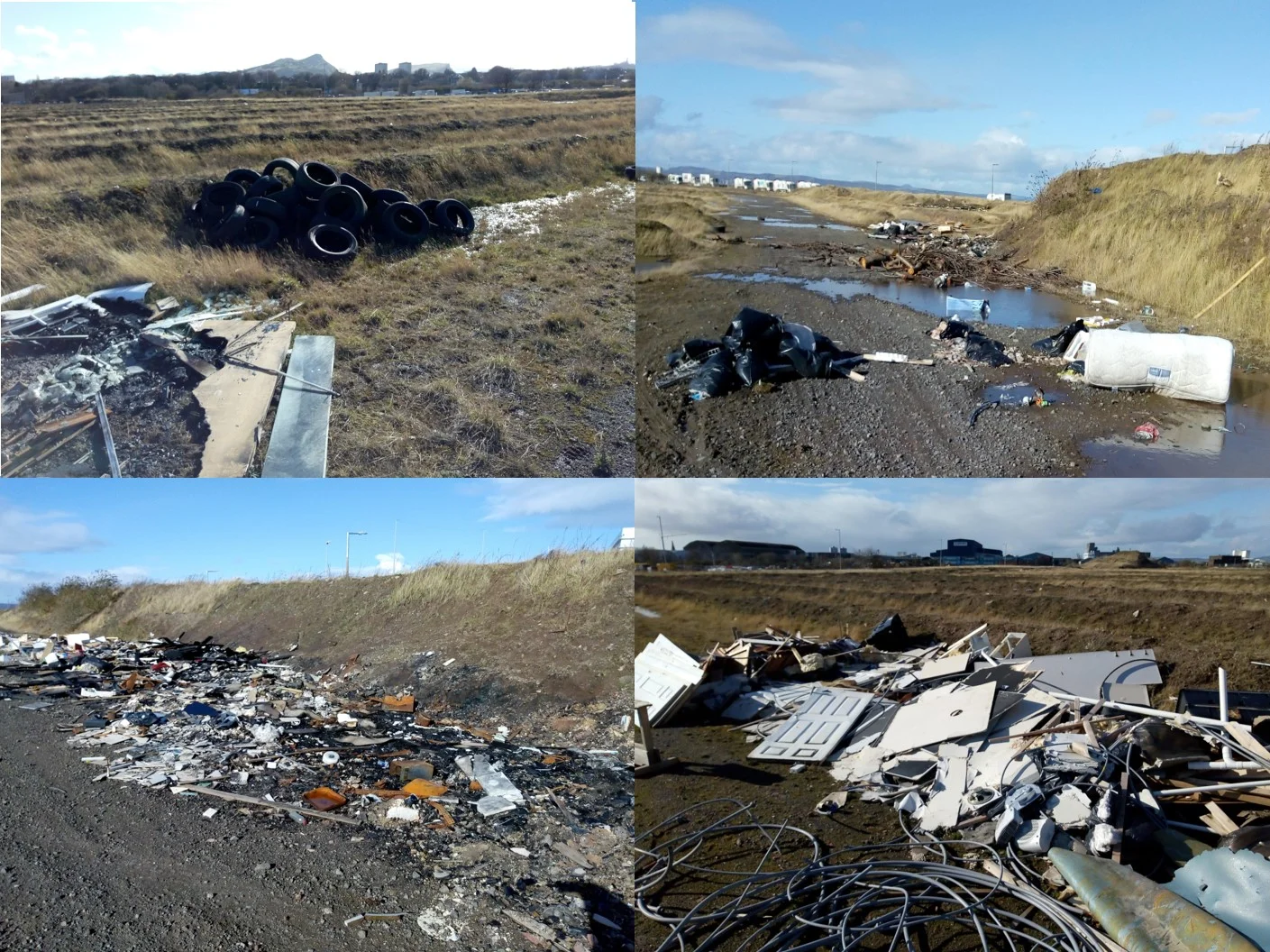 The dumping ground behind Marine Esplanade - March 2019