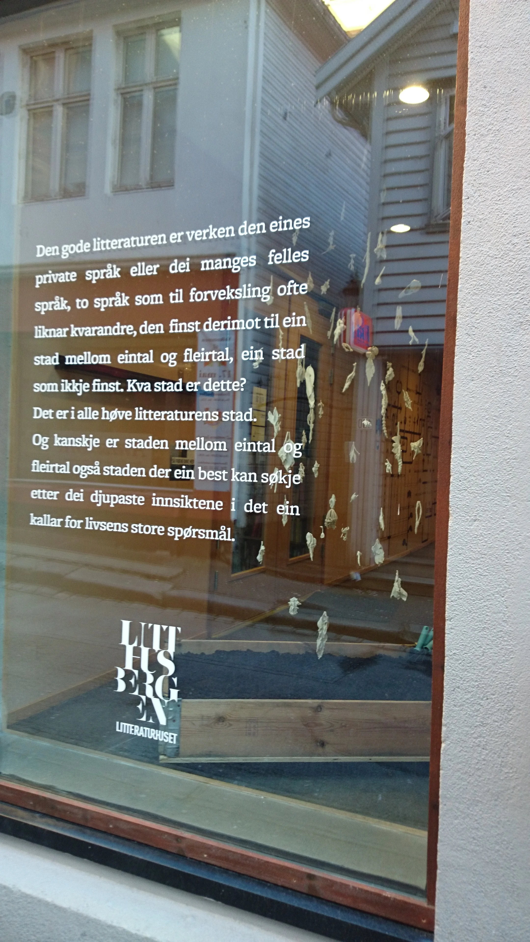  Litteraturhuset i Bergen, foaje. 