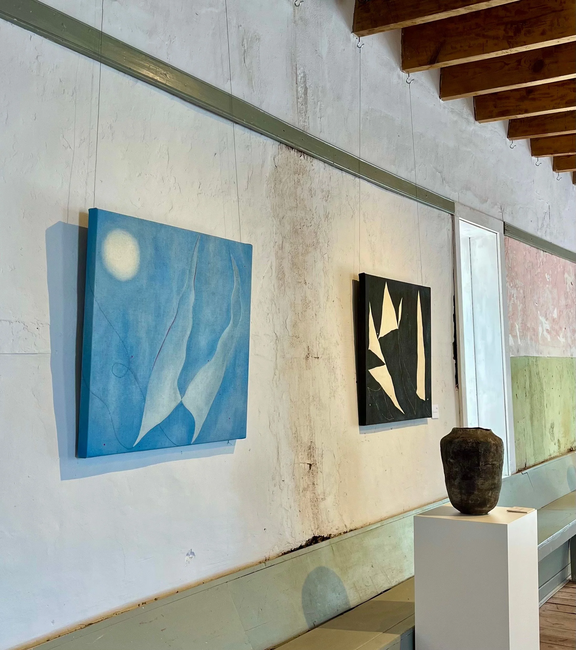 Art gallery with old southwest vibes