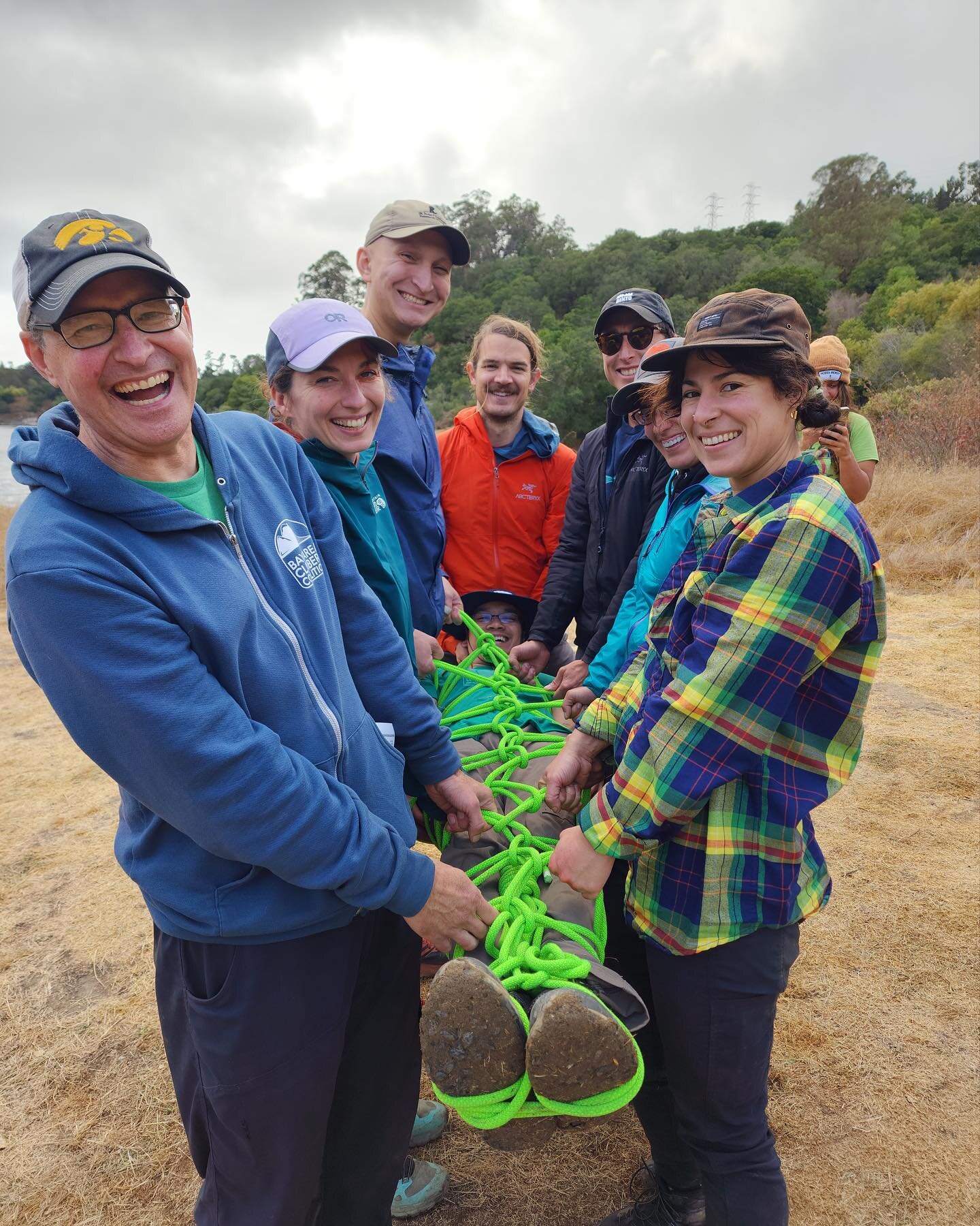 We&rsquo;re grateful to have had the chance to teach custom courses to some wonderful groups this fall. The @bayareaclimberscoalition (unsurprisingly) excelled in improvisatory, rope-assisted rescue techniques. @naturalsystemsdesign joined us again a