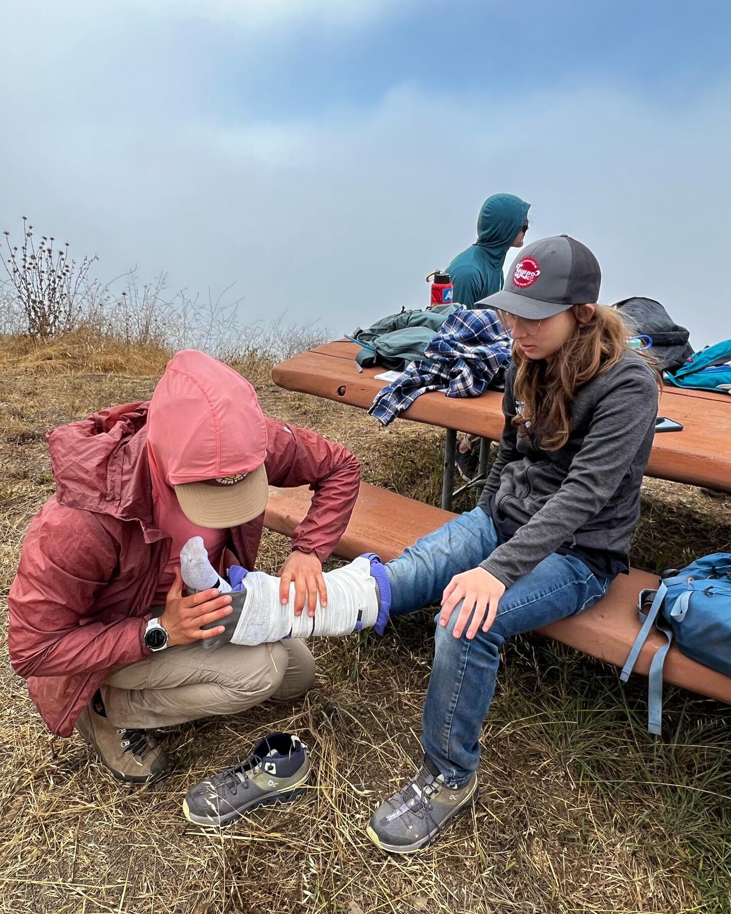 An excellent finale to summertime with September&rsquo;s Big Sur Wilderness First Responder crew.  Splints, slings, seaside, serenading, scenarios, and a delightful looking scramble(?). 

We&rsquo;re looking forward to another week of camping, cheffi