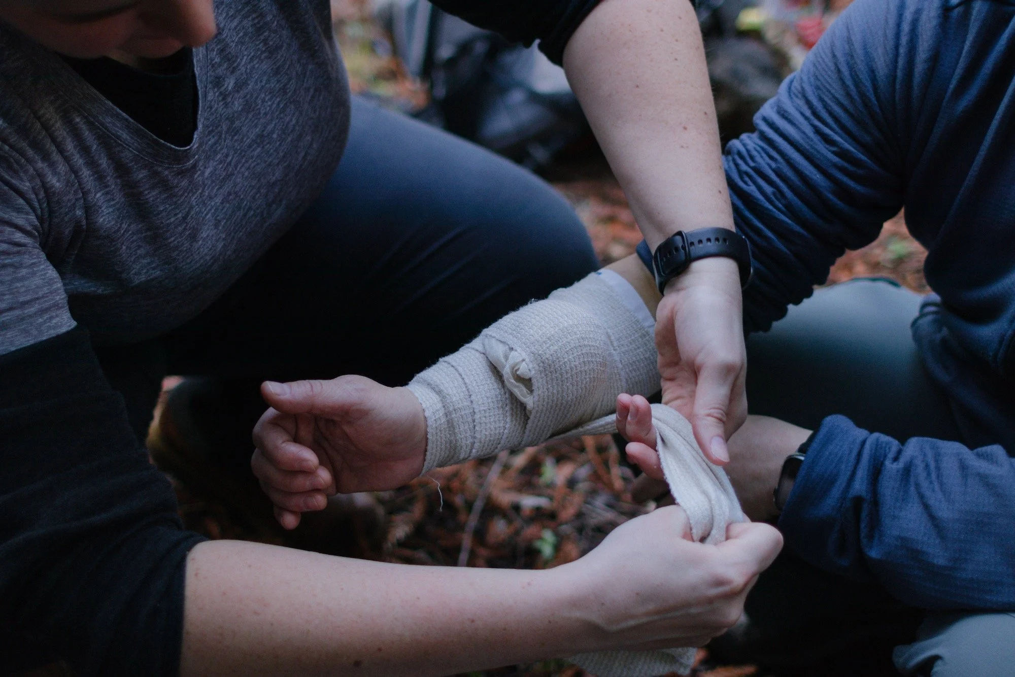 First aid scenario wilderness first aid