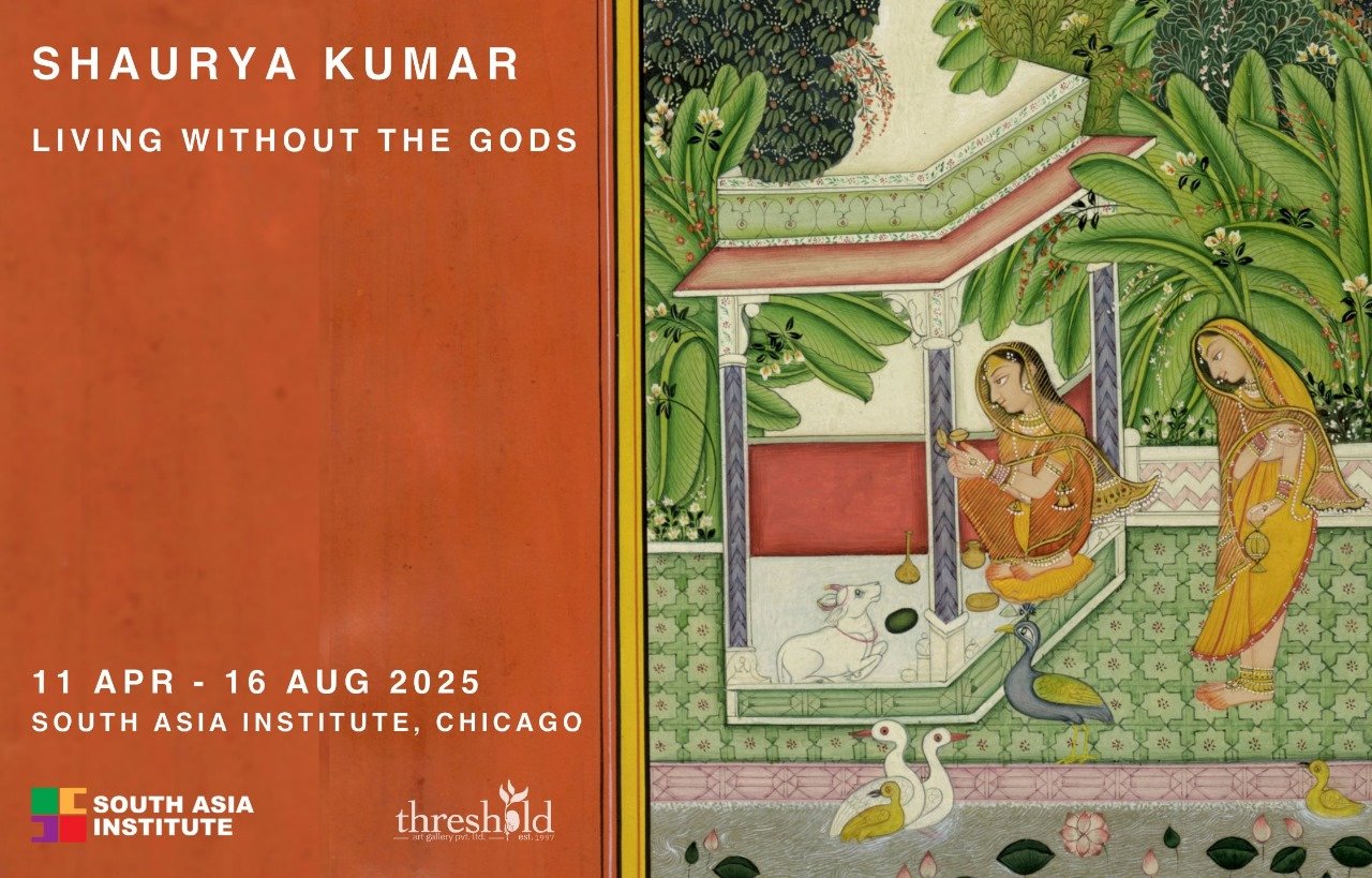 Living Without the Gods - Shaurya Kumar Curated by Dr Arshiya Lokhandwala South Asia Institute Chicago, IL April 10 - August 16, 2025 Shaurya Kumar’s Living Without the Gods interrogates the intersection of iconoclasm, cultural destruction,