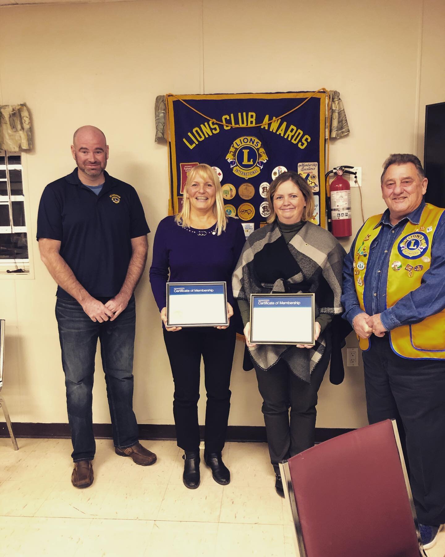 A huge welcome to our two new members Irene Skinner and Tamara Inkpen! Welcome to the Beaverton Lions Club, we look forward to your amazing acts of Lionism #beavertonlionsclub