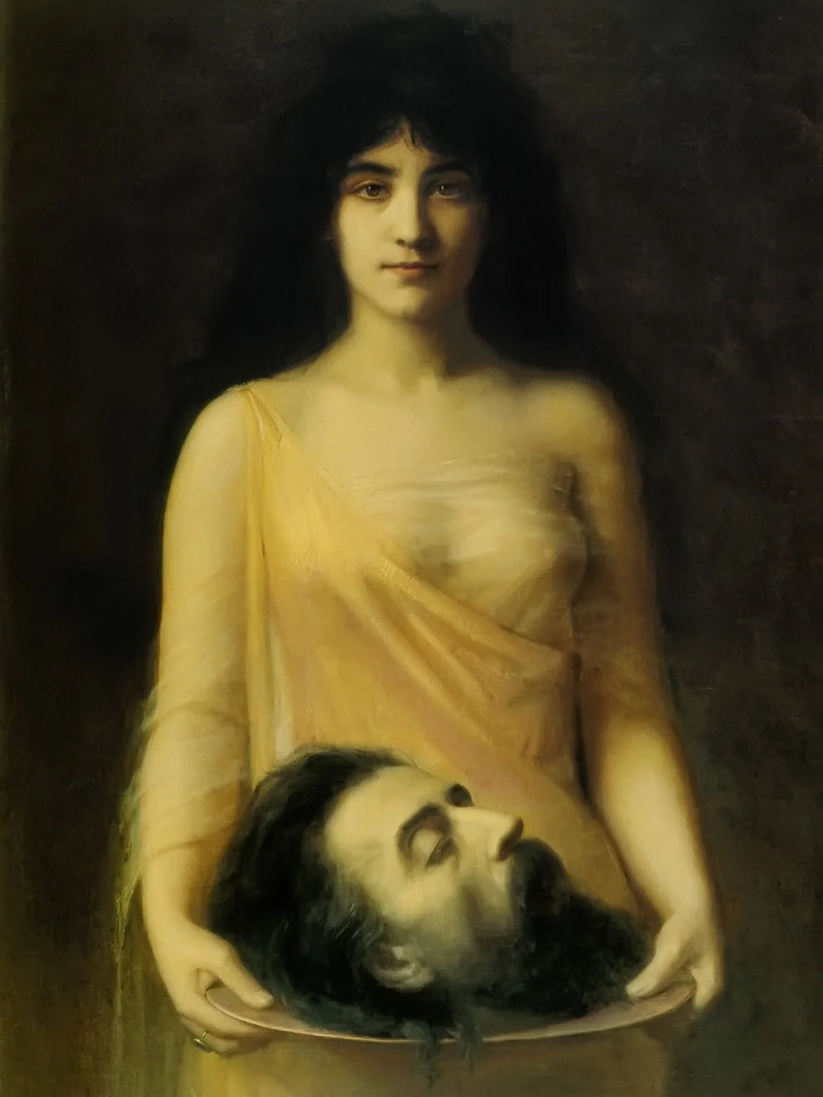 A favourite painting of Villanelle&rsquo;s: Salome is cold, elegant, and dangerous. Her slightly upturned lips suggest that she&rsquo;s enjoying herself rather more than she should be.