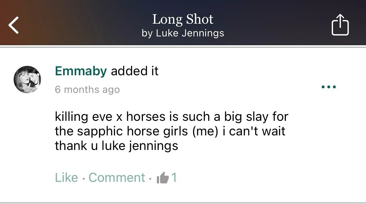 Nothing like a Gen Z review&hellip;

#bookstagram #killingeve #wlwbooks