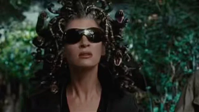Uma Therman as Medusa in Percy Jackson &amp; The Olympians. Villanelle approved style.