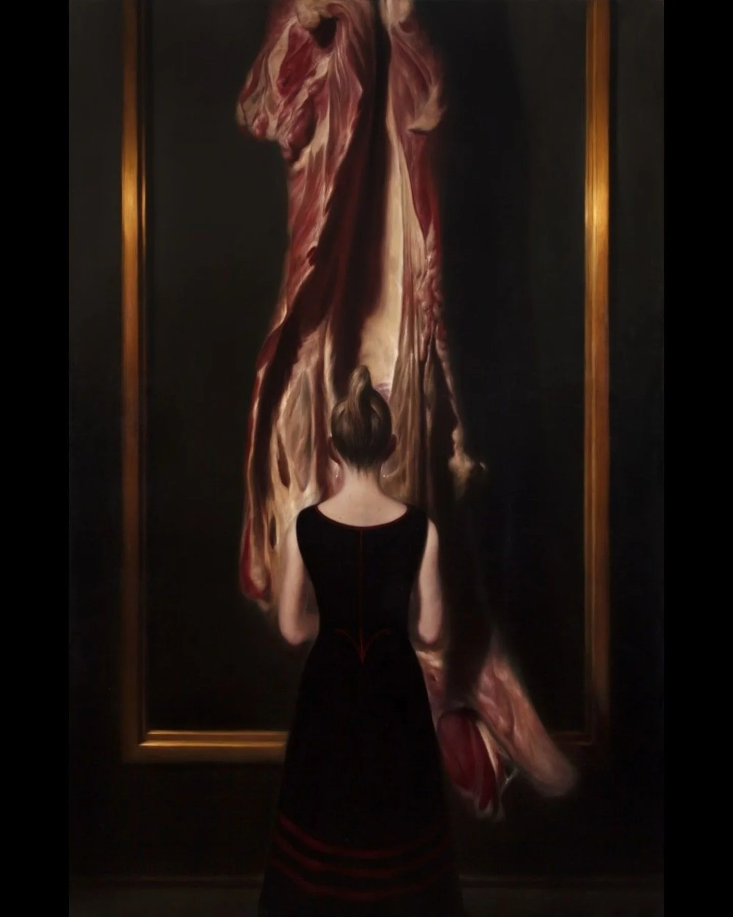 This painting by Ken Currie is SO Villanelle.