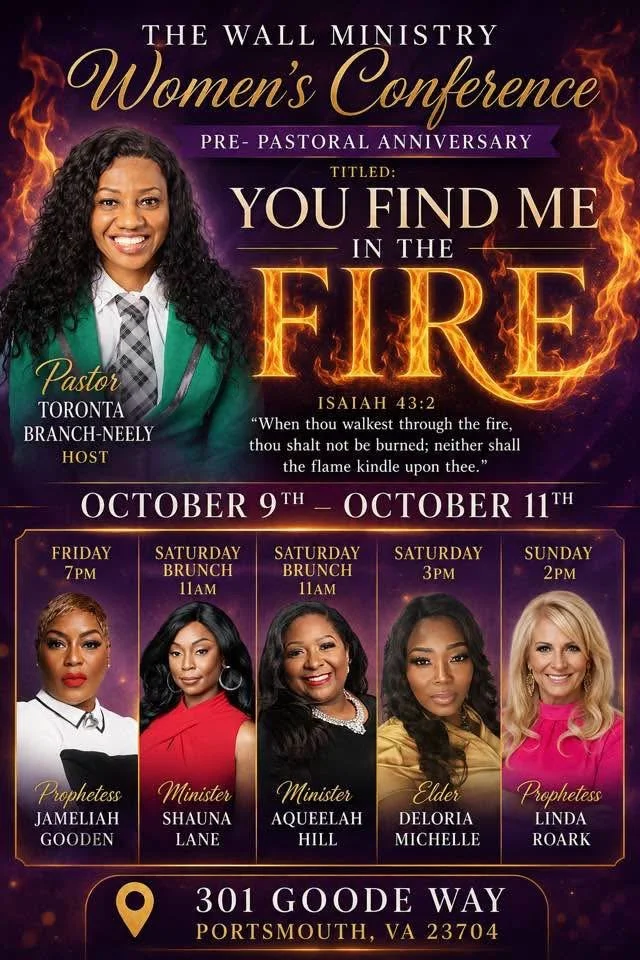 You Find Me Im The Fire Women’s Conference