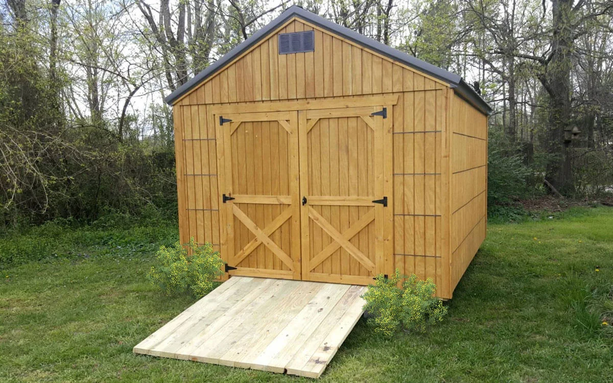 Treated Wood Sheds Garage Or Workshop Liberty Storage Solutions