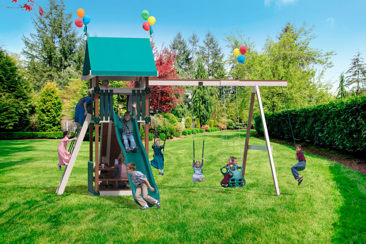Dimensions: 21.5' L x 20.5' W Floor Height = 7' Swing Height = 10'