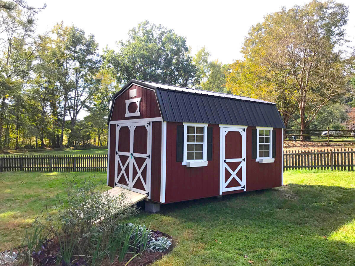 Portable Double Lofted Cabin  Shed Building For Rent To Own