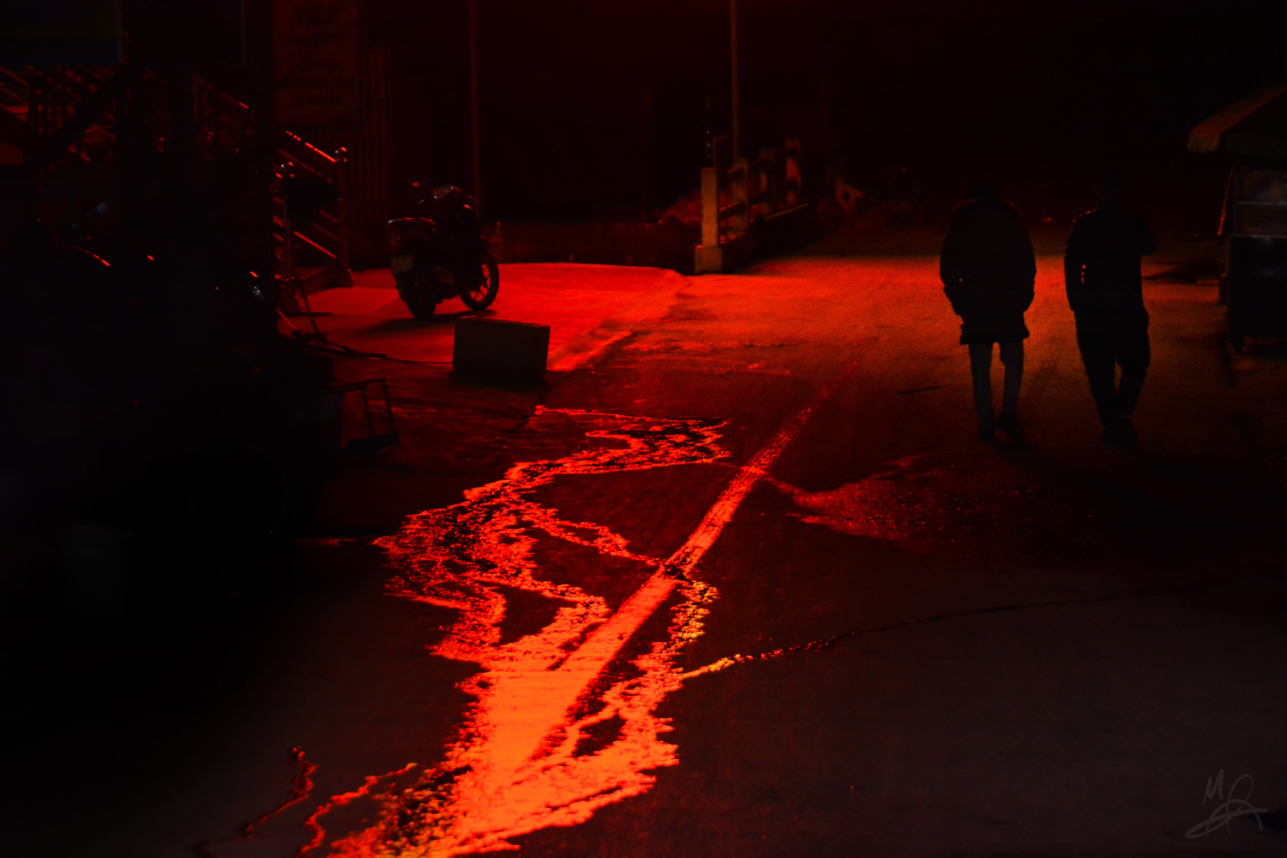 Red reflections