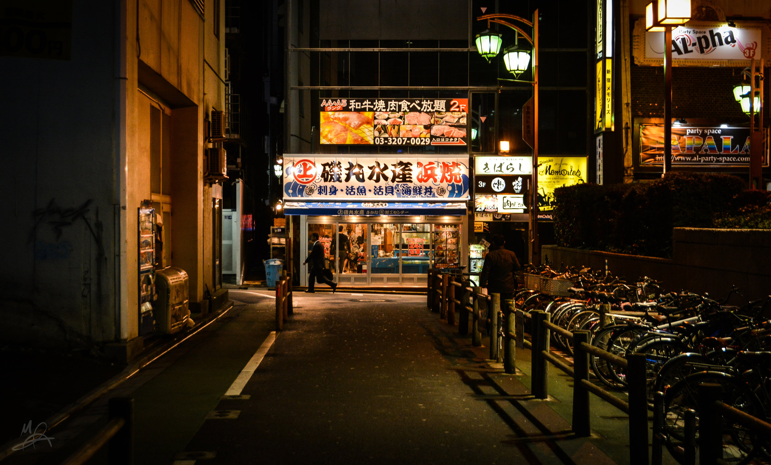 Alley in Japan