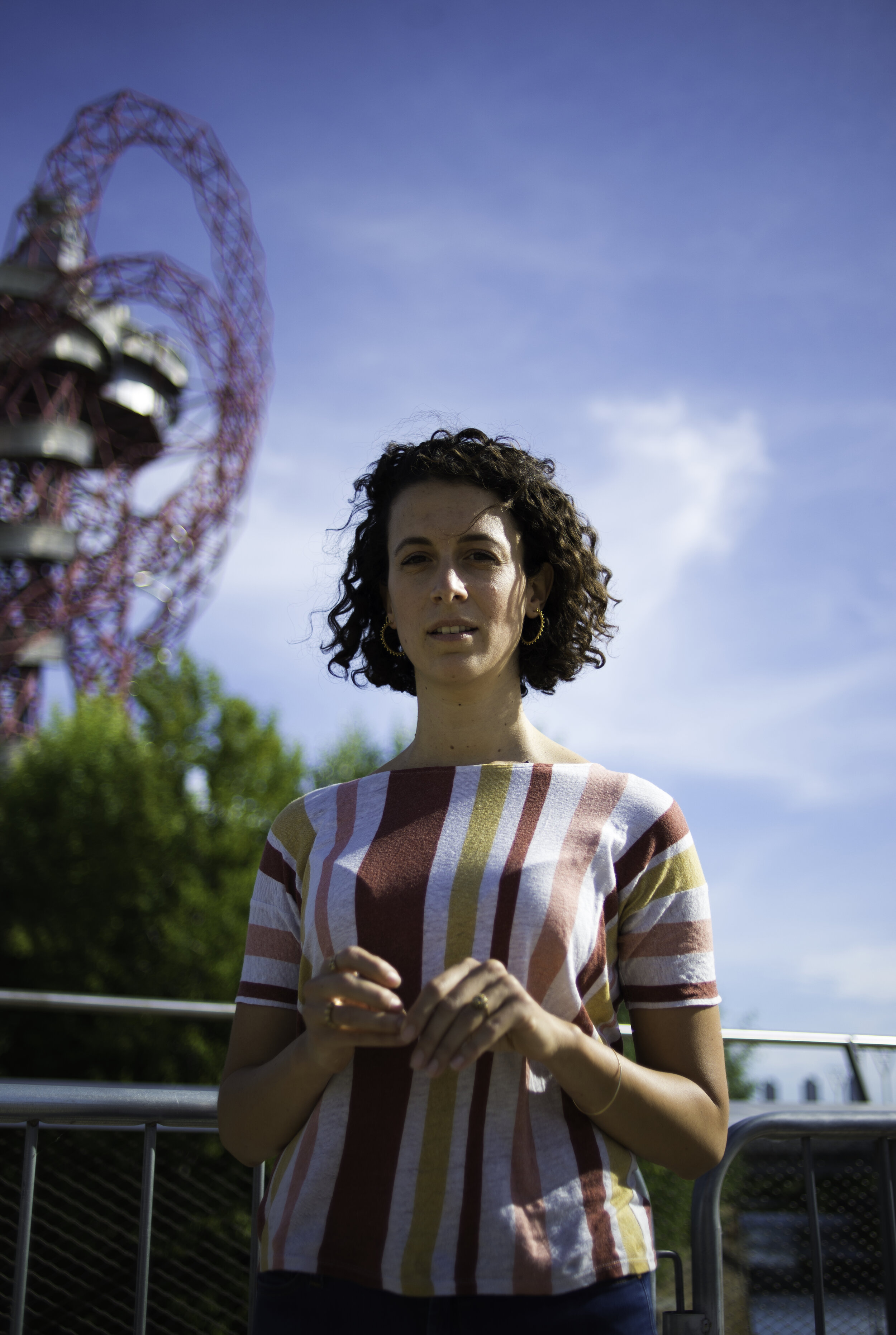 Girl at the Olympic Park