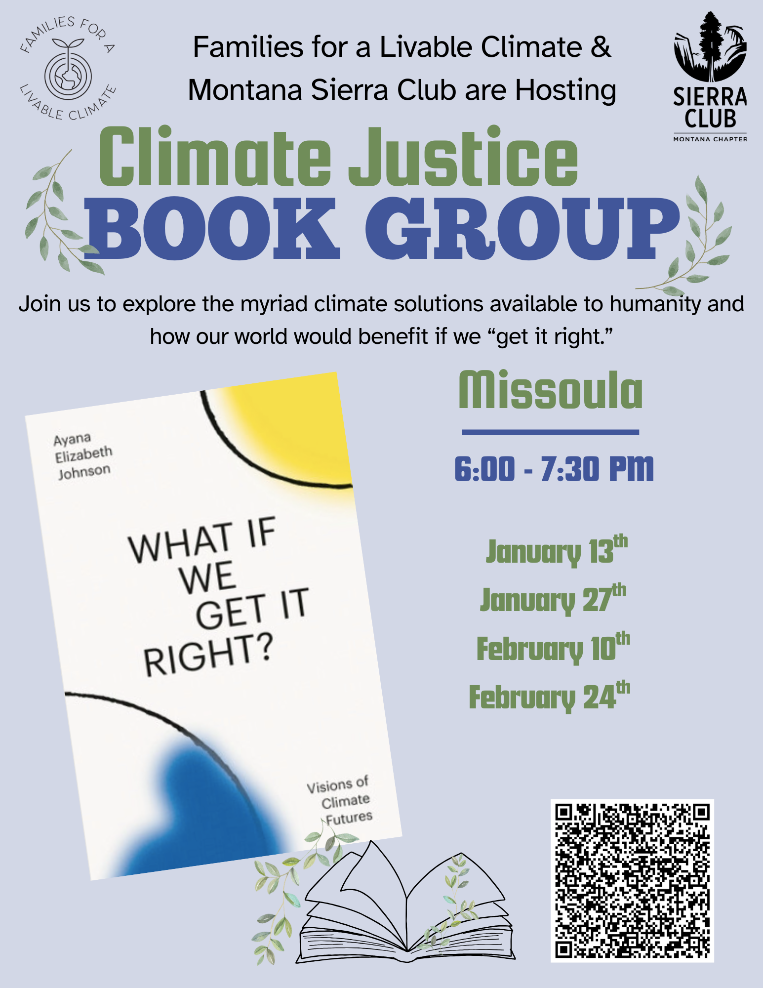 Climate Justice Book Group - Missoula
