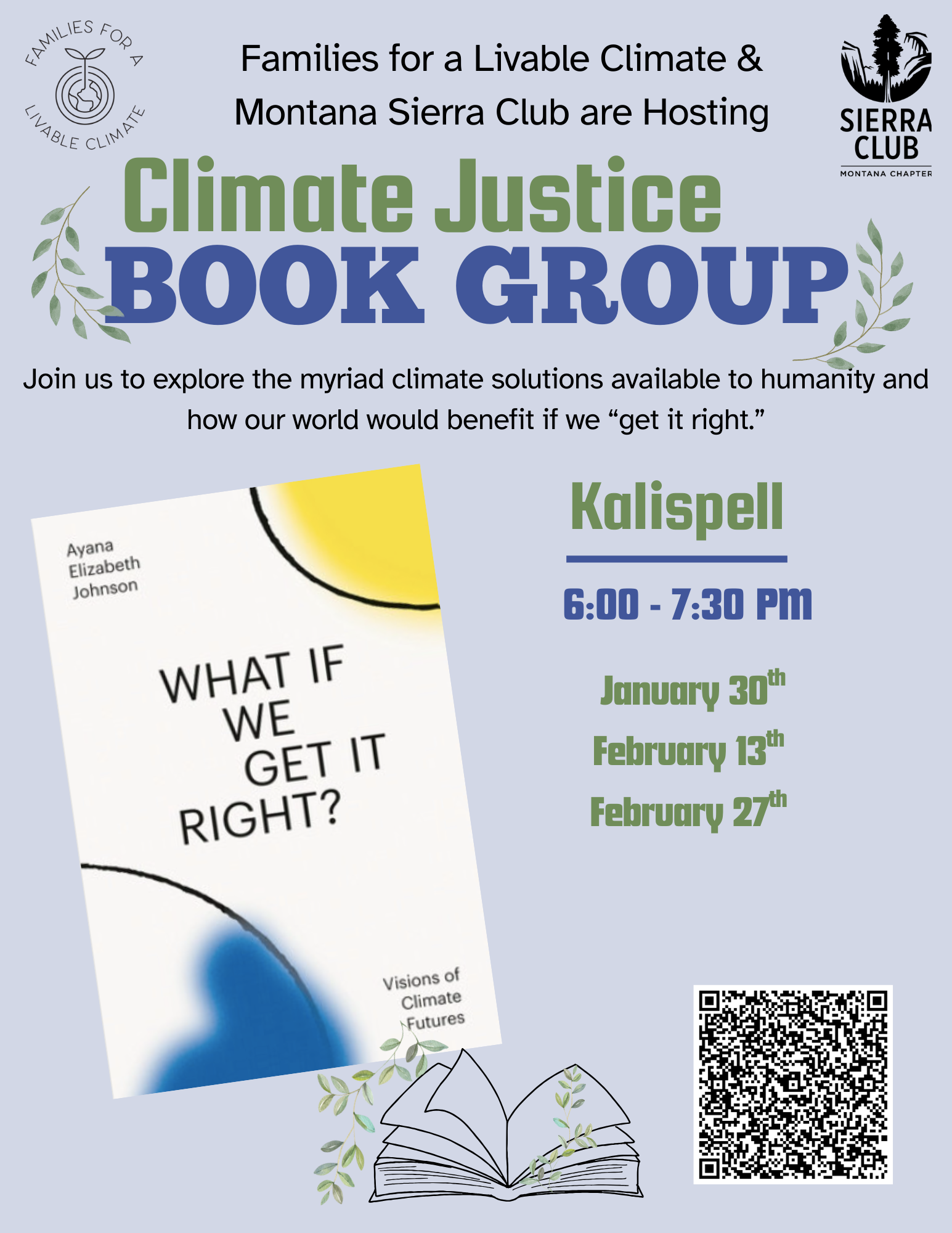 Climate Justice Book Group - Kalispell 