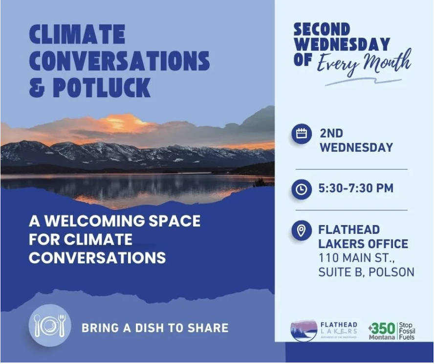 Flathead Lakers: Climate Conversations &amp; Potluck