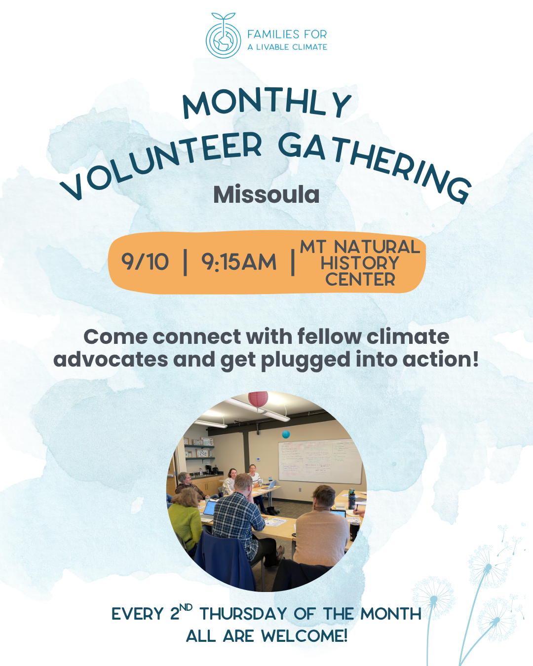 Missoula Volunteer Gathering