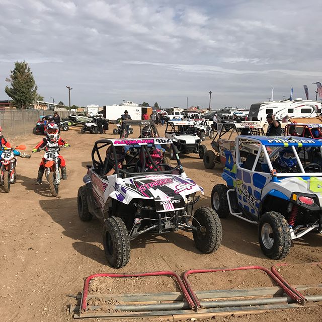 The new little team #staggsracing girl Haven had her first race today. It was awesome. She is hooked now. @polarisrzr #rzr170 #girlswhorace #family #funtimes #racefamily @rabbit164 @megaltmann @carsonaltmann_264 @brock_fast @thedirtseries #racing #ra