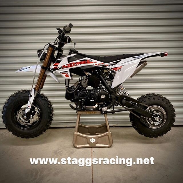 The most versatile pitbike around. @gpxmoto_pitsterpro  new fat tire pitbike is awesome for around the camp, dunes, trail rides and even rip it up on the track. Available in a 190cc e-start and 110cc semi auto e-start 👌🏻 and as a added touch is eve