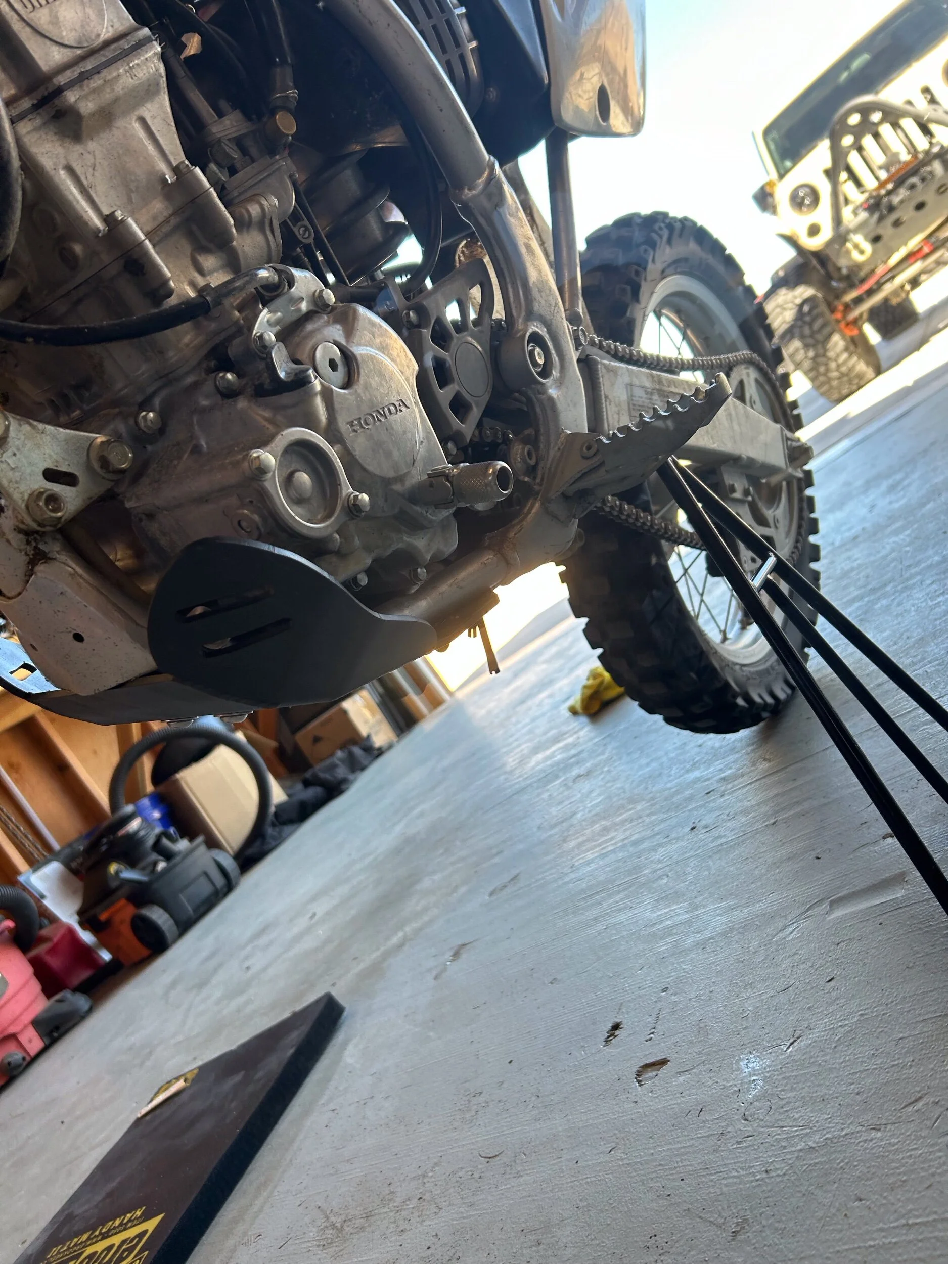 Staggs Honda CRF150R skid plate — STAGGS RACING