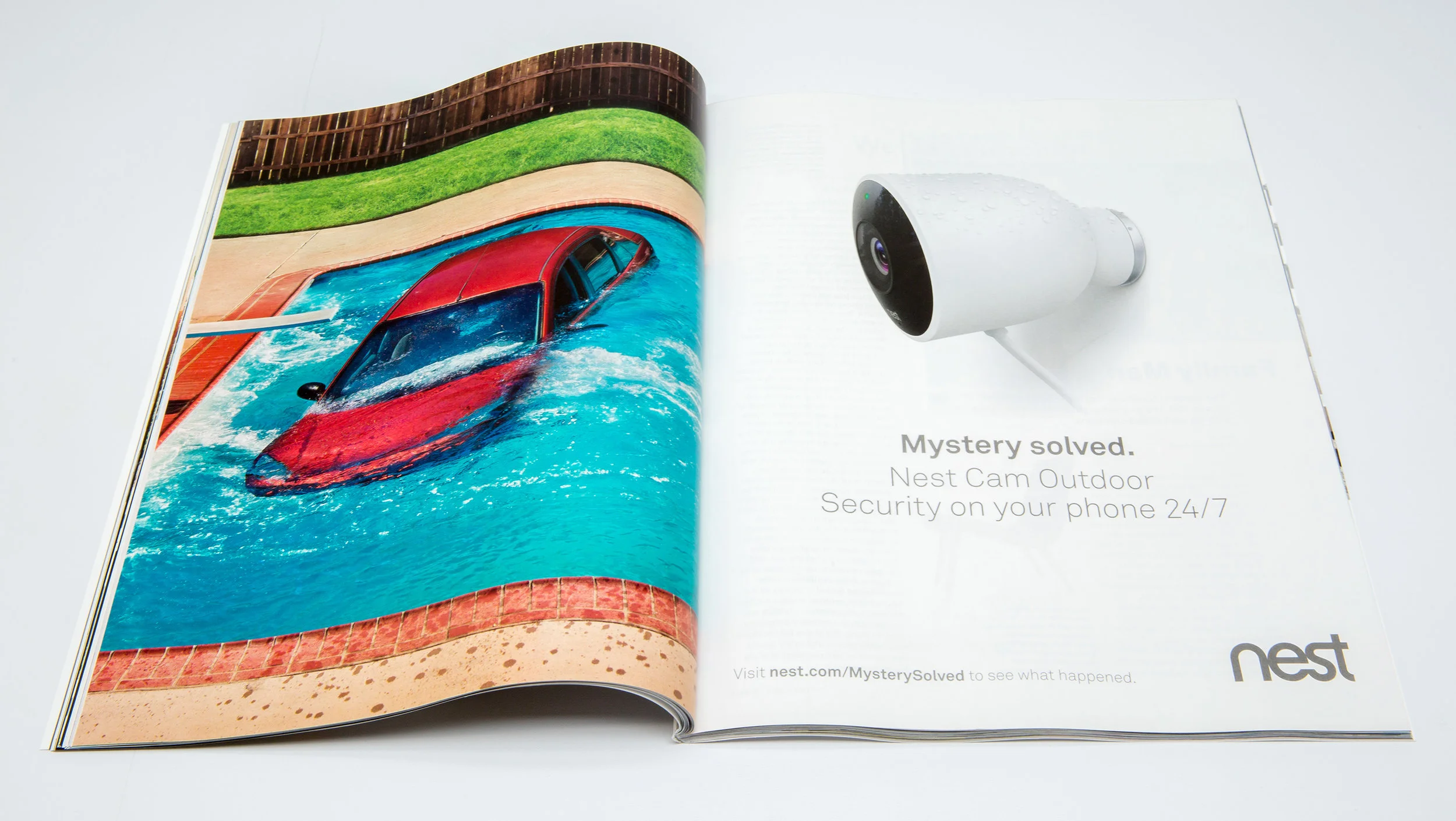 Our launch piece. The media buy included dwell, Fast Company, Golf Digest and Outside Magazine.