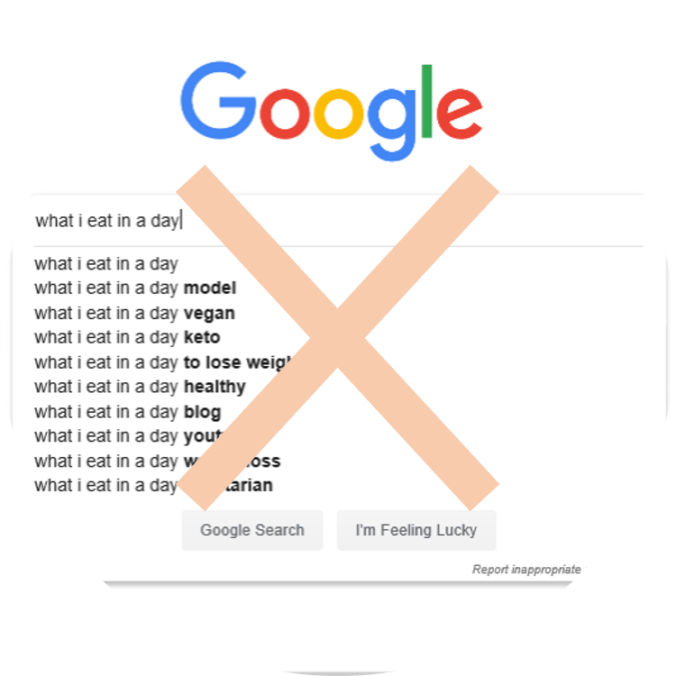 Why You Won't See Me Do a "What I Eat in a Day" Post