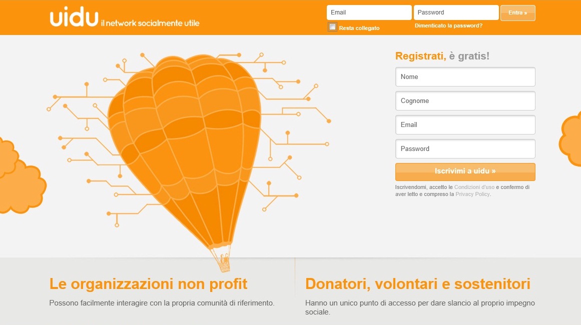 Un progetto sociale: uidu | il network socialmente utile