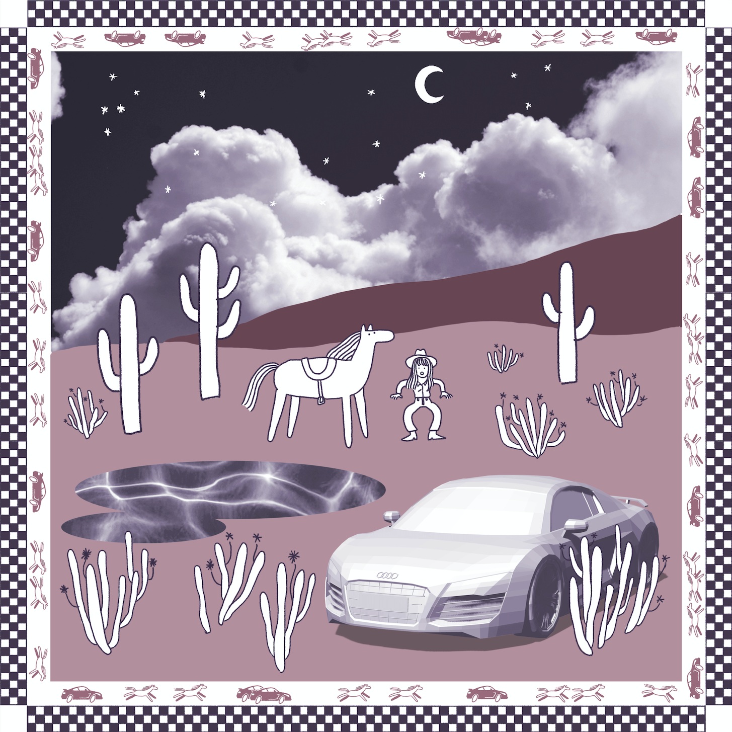 Cowgirl Bandana Design