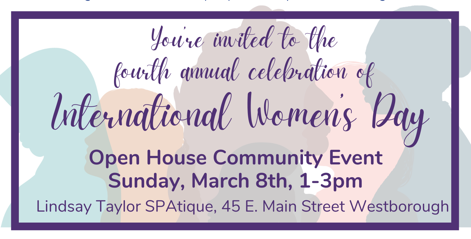 4th Annual Celebration of International Women's Day in Westborough