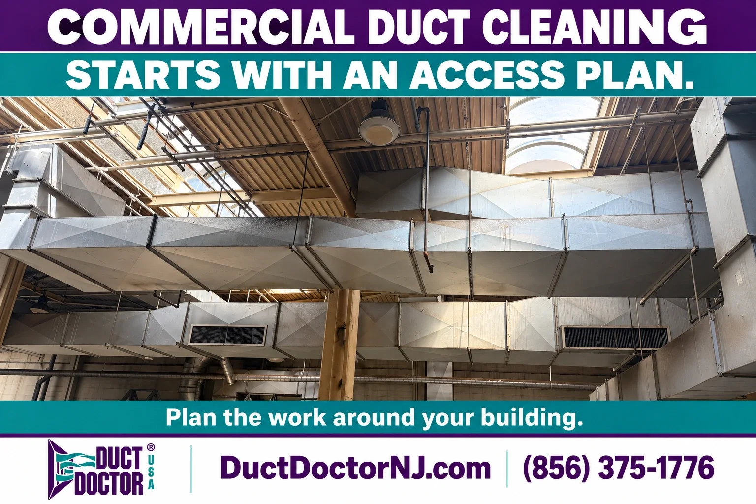 Commercial Duct Cleaning Starts With an Access Plan