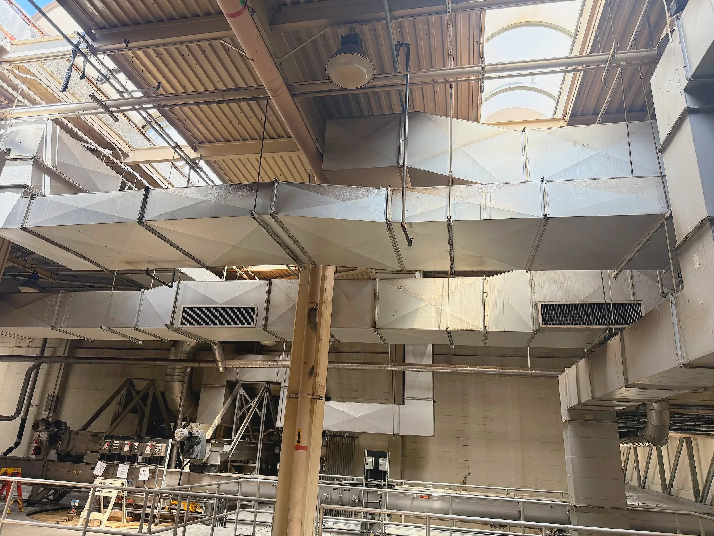 Industrial ductwork inside a wastewater treatment facility.jpg