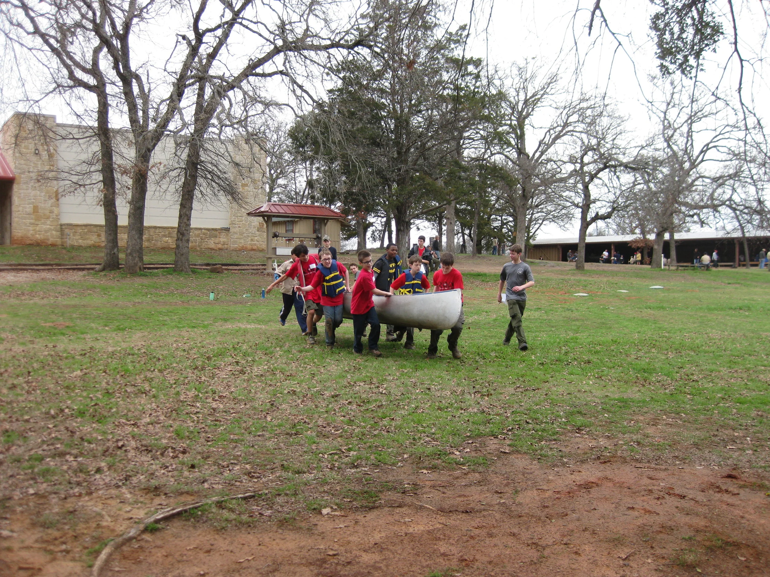 Hurry up and get the canoe down to Lake Texoma…