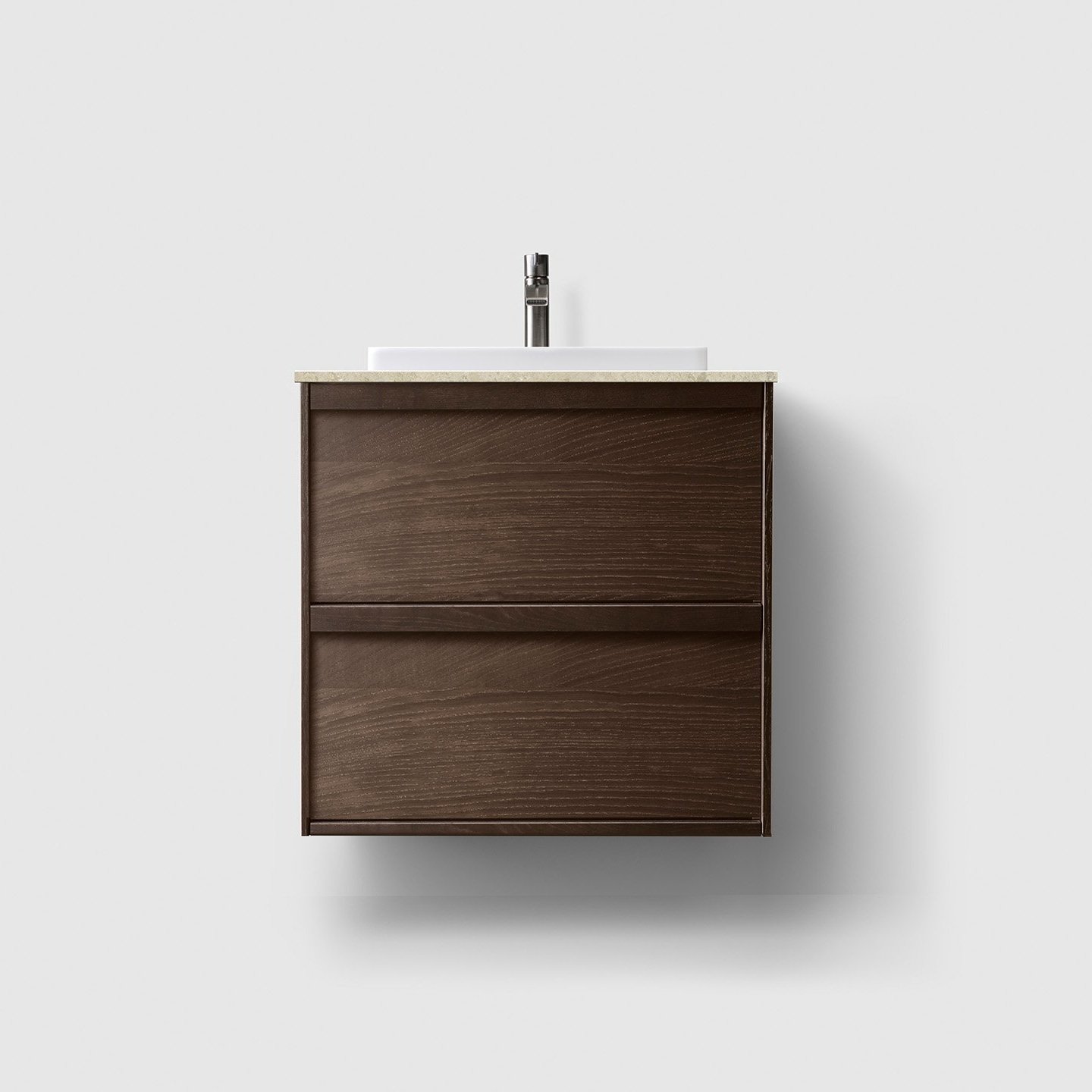 H2 60 cm kommode i 6 ulike farger m/Norrvange Beige & White Solid Servant