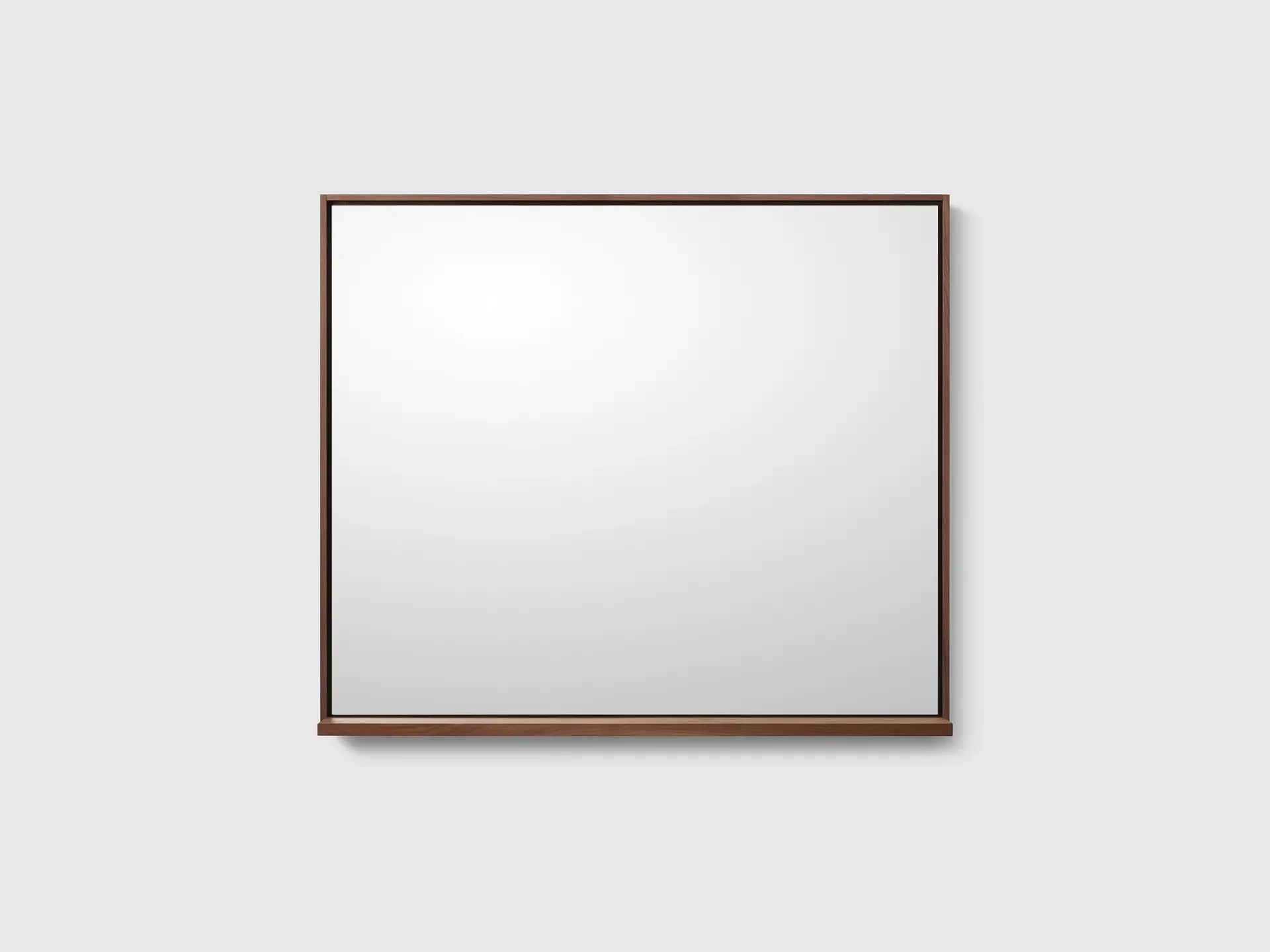 M7/100x86 Haven Speil med treramme, belysning og hylle