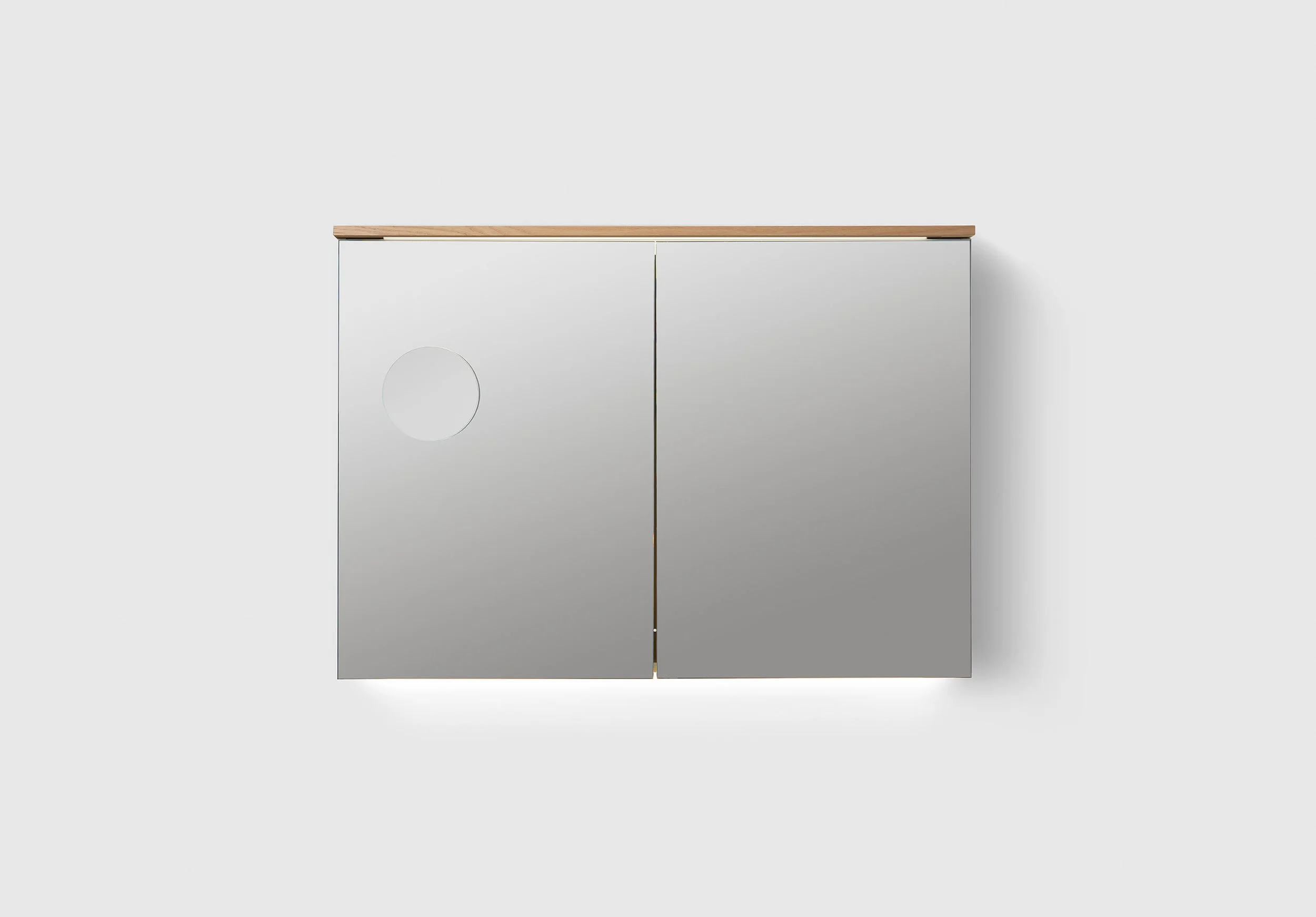 HAVEN H2/MC100M Speilskap med sminkespeil 1000x710x140