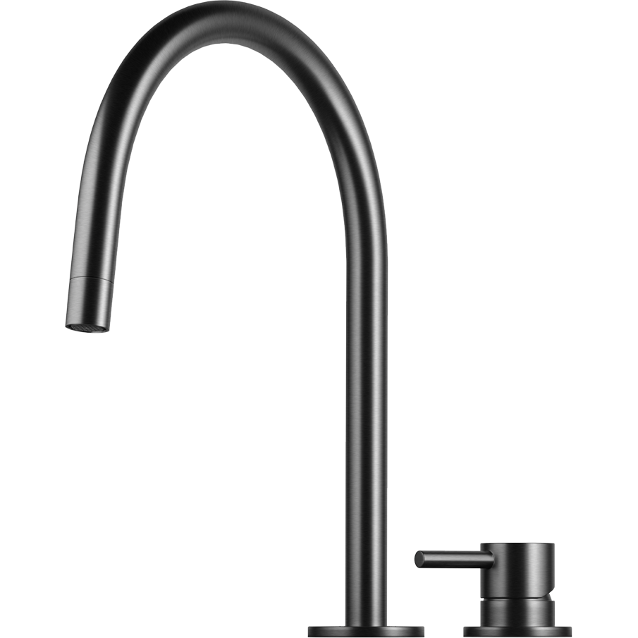 Brushed Black Chrome