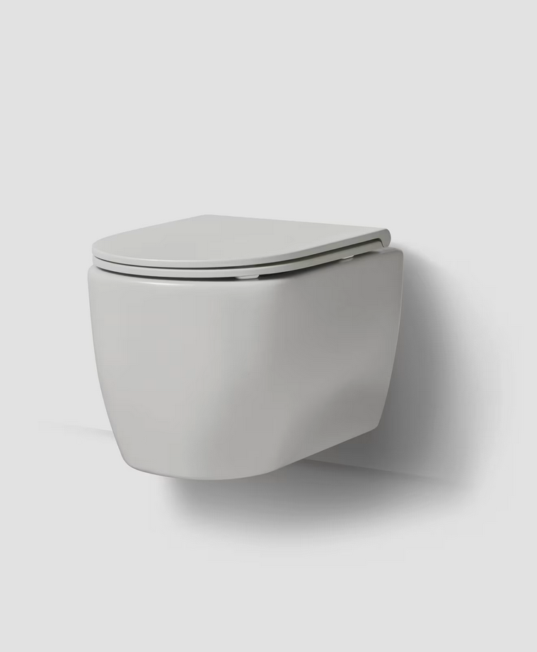 Haven WC/2 Vegghengt toalett med sete - matt white