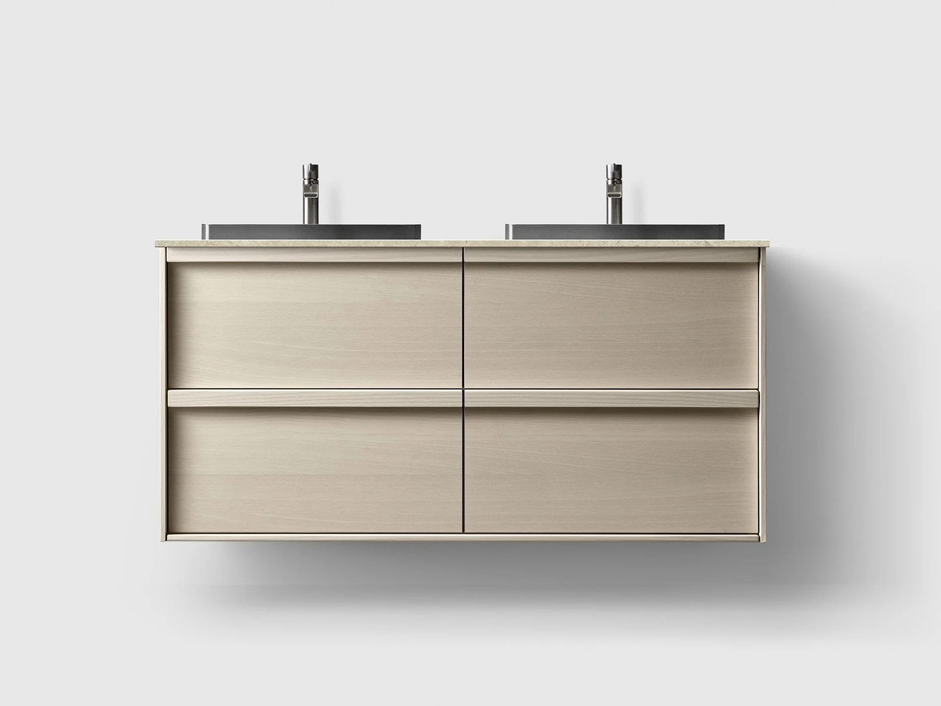 H2 120 cm kommode i 6 ulike farger m/valgfri Granittkeramikk & Stainless Steel Servant