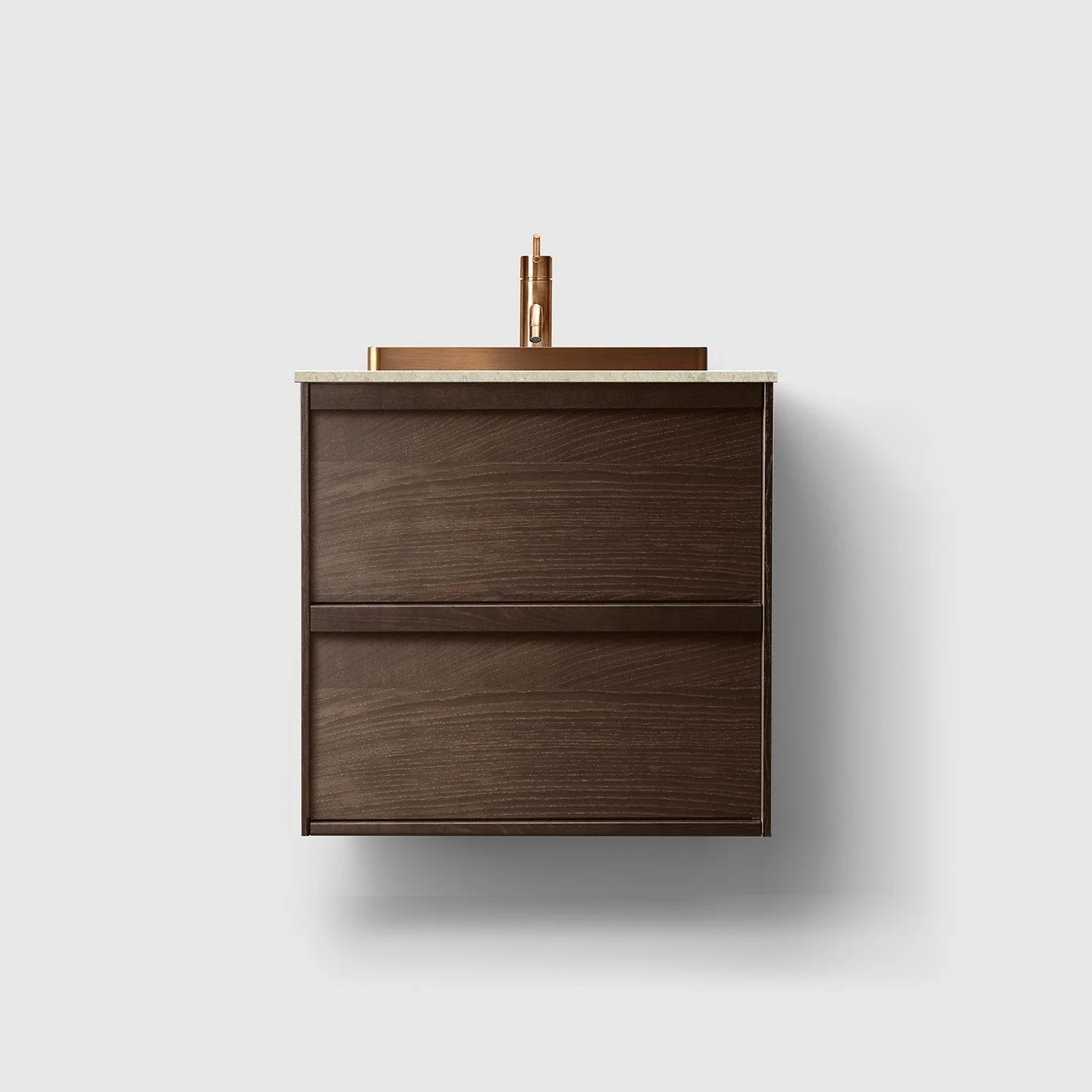 H2 60 cm kommode i 6 ulike farger m/Norrvange Beige & Copper Servant