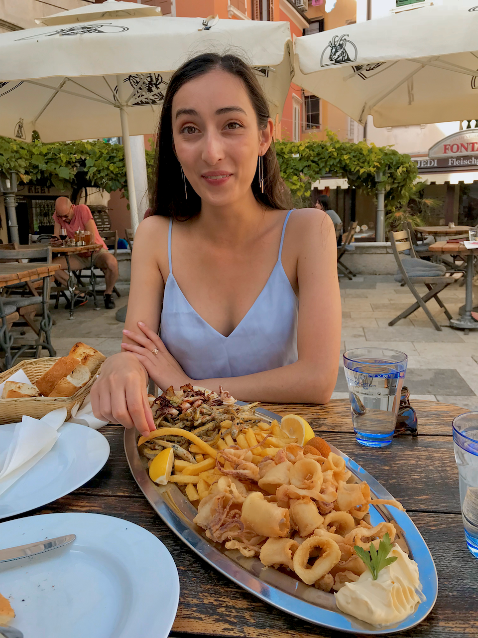 Fritolin Pri Cantini, seafood platter for around 20 euros