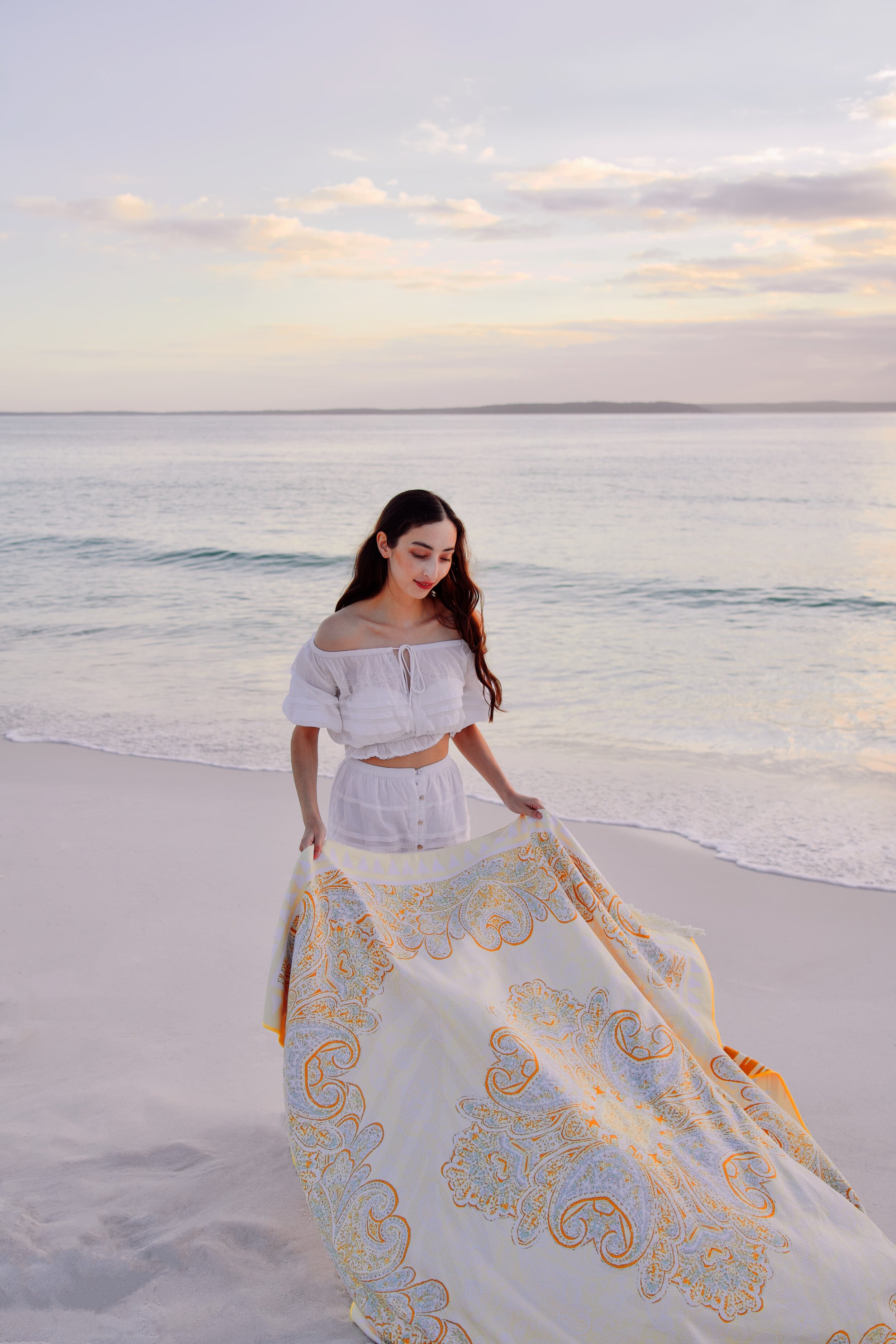 Sunrise over Hyams Beach