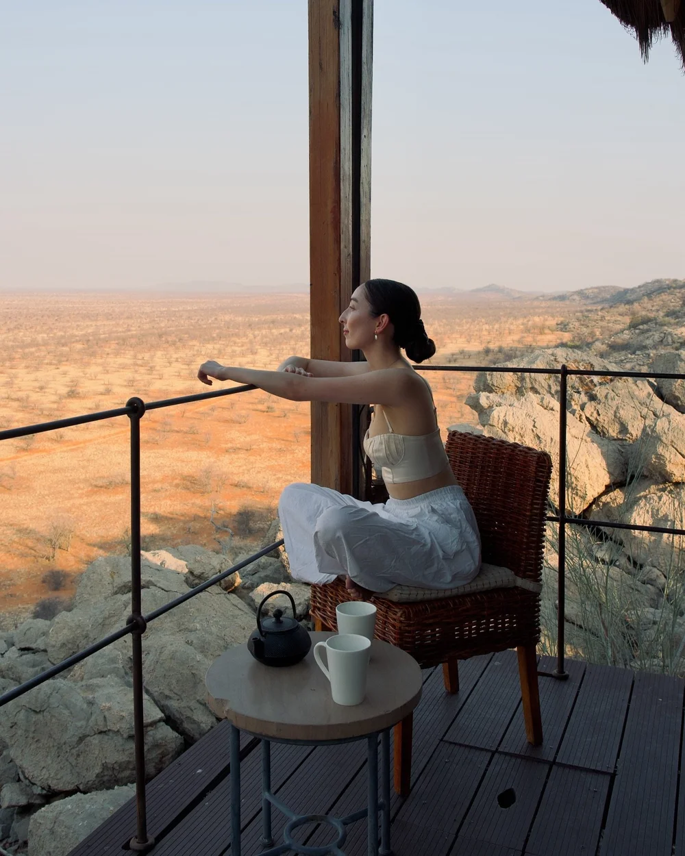 Some peaceful moments in the morning, when we were so excited for the new day that we woke up with the sun ✨

Dolomites Camp by @nwrinsta
#namibiatourism #namibiatravel #namibiaroadtrip #namibia #etoshanationalpark