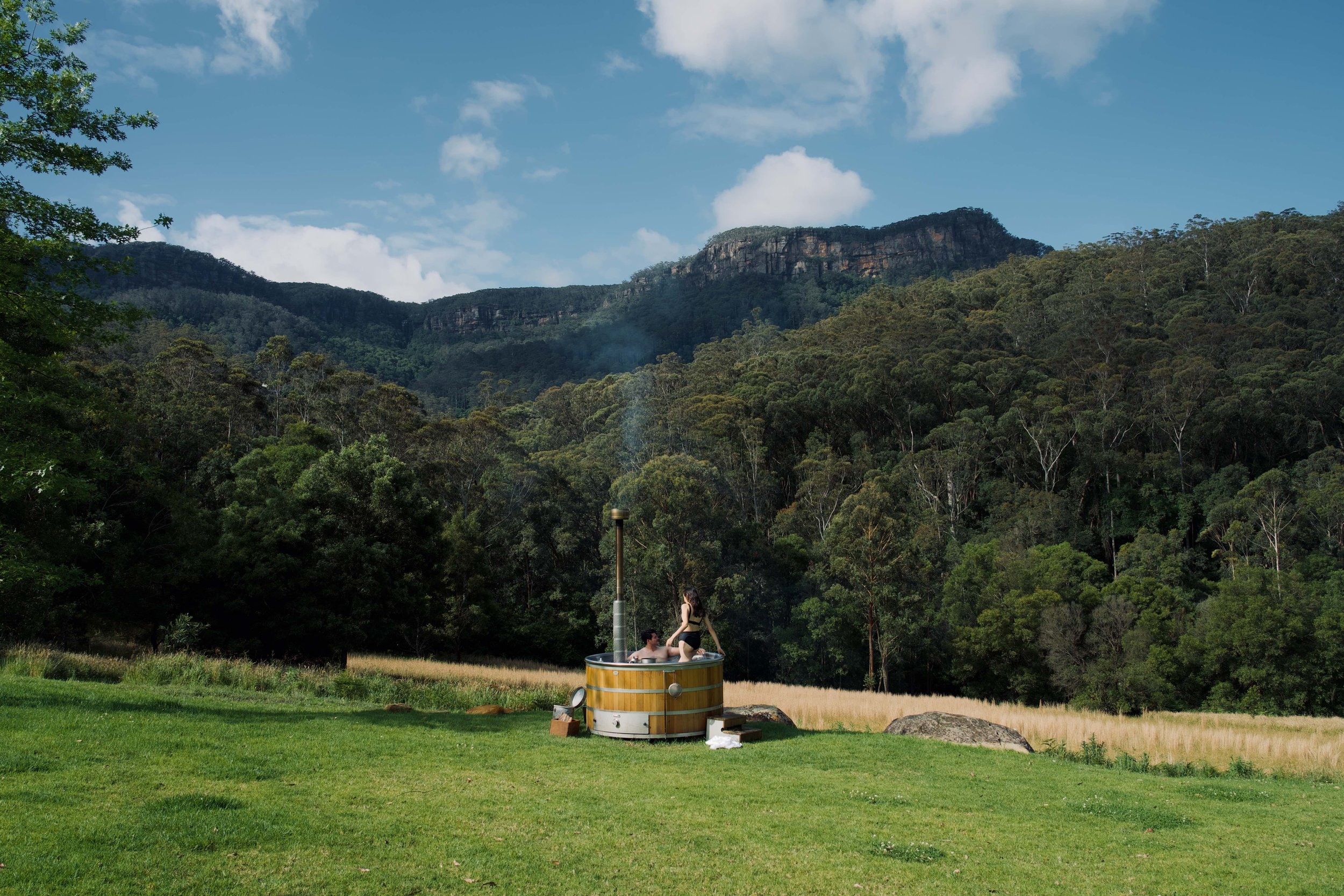 The Aframe, accommodation in the Kangaroo Valley