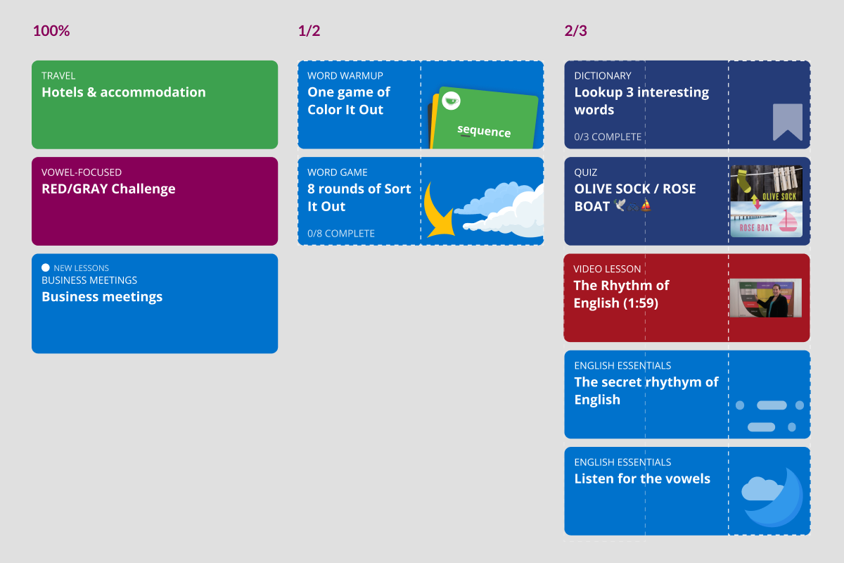 Activity component options (app)